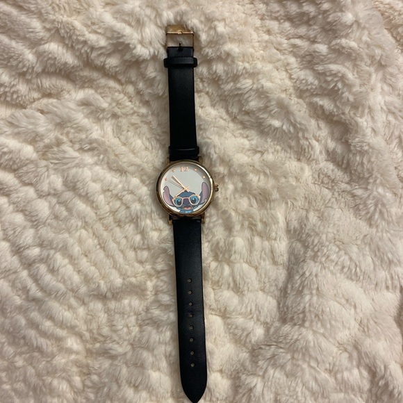 Disney Stitch Rose Gold wrist Watch - Picture 1 of 10